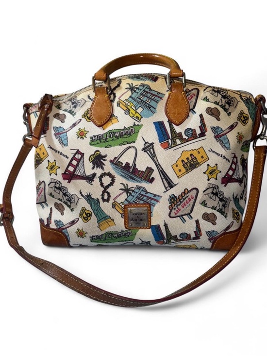 Dooney & Bourke Handbags - Dooney & Bourke Road Trip USA / Americana Landmark Satchel